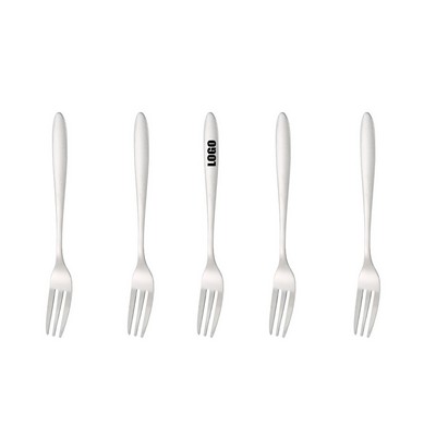 3 Teeth Stainless Steel Fruit Dessert Fork