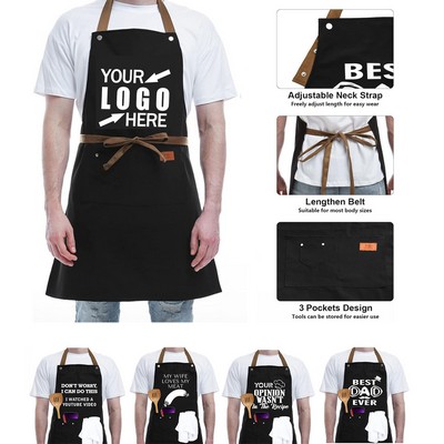 Black Bib Apron