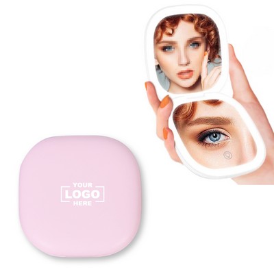 Travel LED Makeup Mirror with Magnification