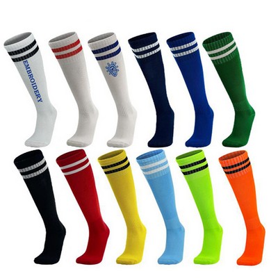 Sports Knee High Socks Calf Compression Athletic Socks for Adult and Youth