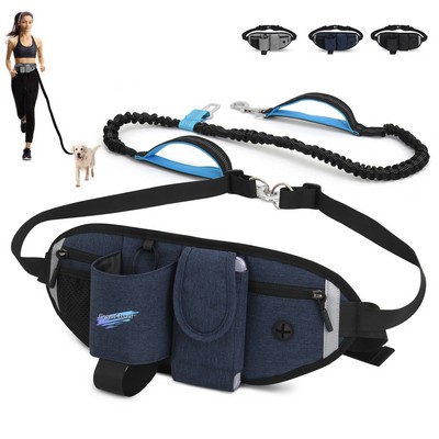 Waist Dog Leash Bag For Running