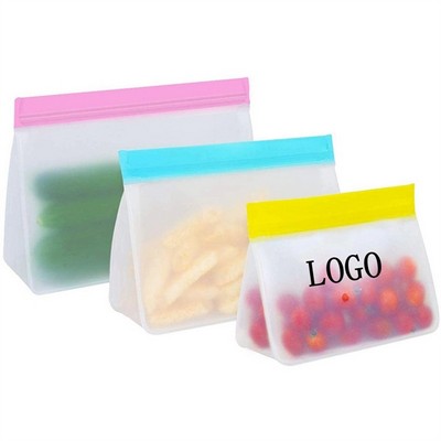 FDA Grade Reusable Stand-Up Freezer Storage Bag