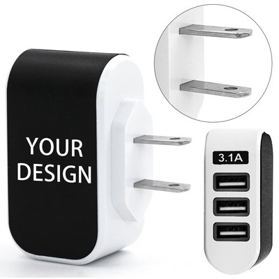 Versatile USB Charger for Phones & Tablets