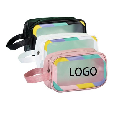 Clear PVC Waterproof Cosmetic Bag