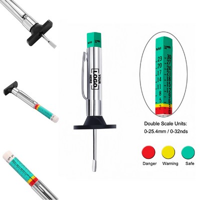 Tire Tread Depth Measuring Tool