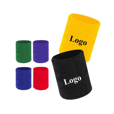 Customized Multi-Color Sports Sweatbands