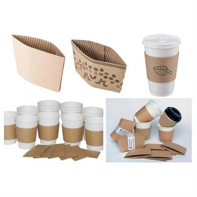 Custom Paper Coffee Cup Sleeves