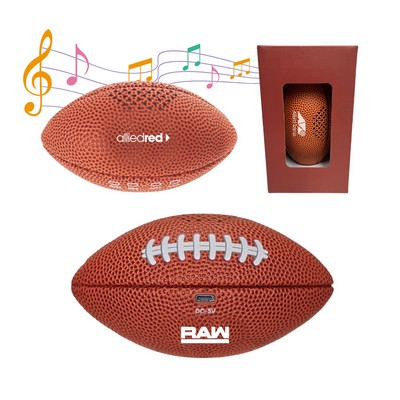 SonicWave Sports Football Bluetooth Speaker with Wireless Stereo & Multi-Speaker Sync