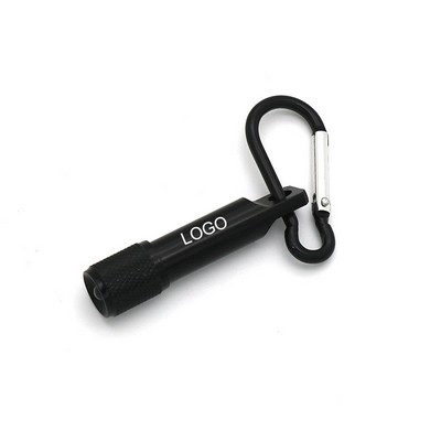 Mini Pocket Flashlight W/ Carabiner