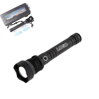 Ultra-Bright Long-Range Aluminum Flashlight