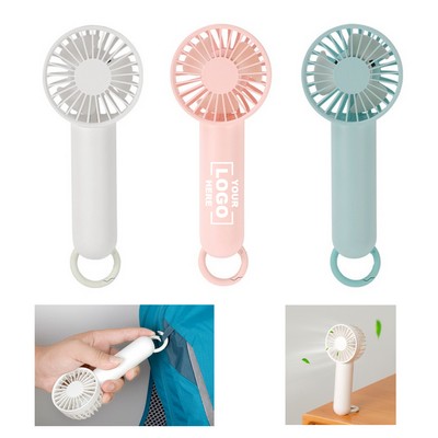 Portable Travel Fan with Hook