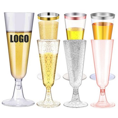 Plastic Champagne Flutes