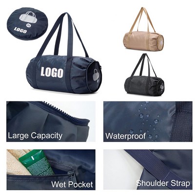 Large Capacity Foldable Waterproof Travel Sports Yoga Bag