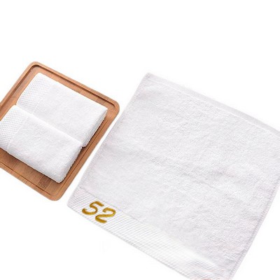 Embroidery Cotton Square Towels