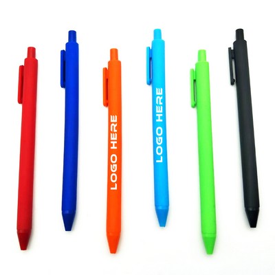 Customizable Plastic Click Pens