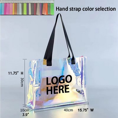 PVC Holographic Laser Tote Bag