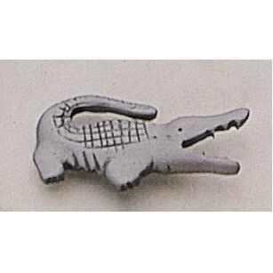 Alligator Marken Design Cast Lapel Pin (Up to 1")