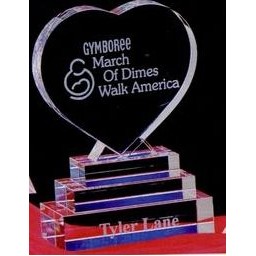 Heart Award (6½"x4¼"x2¼")