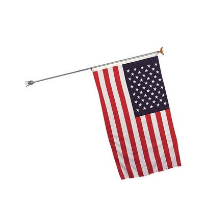 6' Flag Pole & Bracket