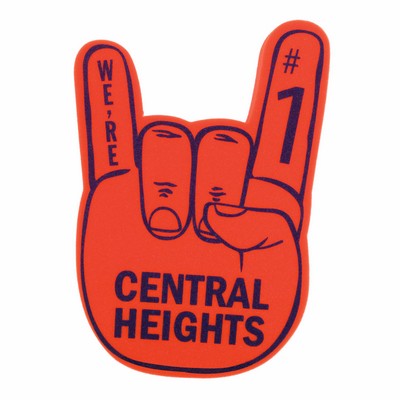 Hook 'Em Foam Hand Mitt (18")