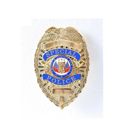 Deluxe Gold Special Police Badge