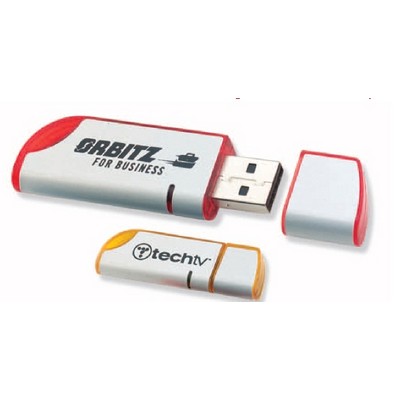 32 GB Jazzy Flash Drive with Key Chain