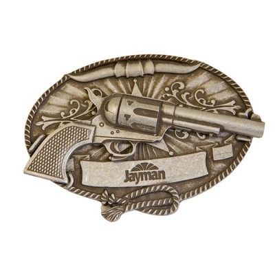 Belt Buckle w/Detachable Bottle Opener (2.5" x 3.5")