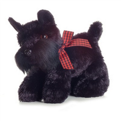 8" Scotty Scottish Terrier Stuffed Dog