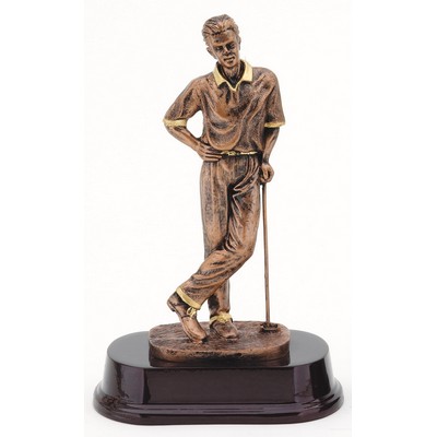 Golfer - Male 9" Tall