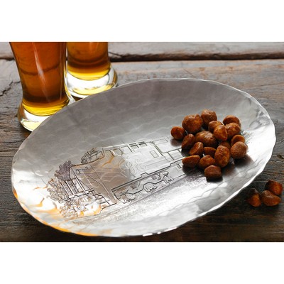 Large Aluminum Hudson Oval Dish