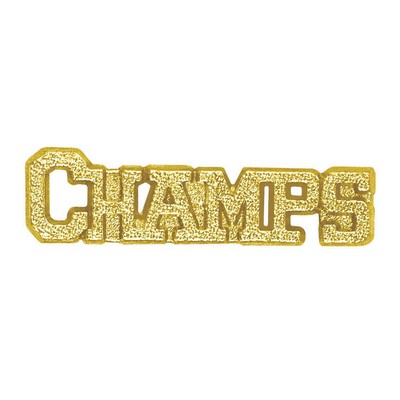 Champs Chenille Lapel Pin