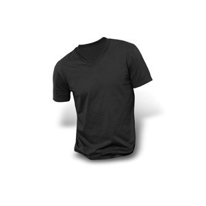 Adult V-Neck 100% Cotton T-Shirt