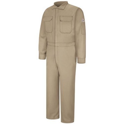 Bulwark™ Men's Deluxe Flame Resistant Premium Coverall - Tan