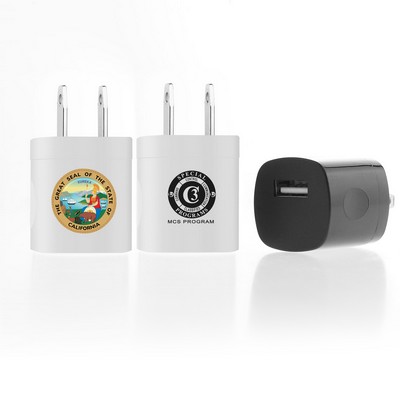 iPosh USB Wall Power Plug (White)