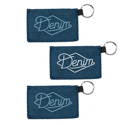 Denim Neoprene Card Guard