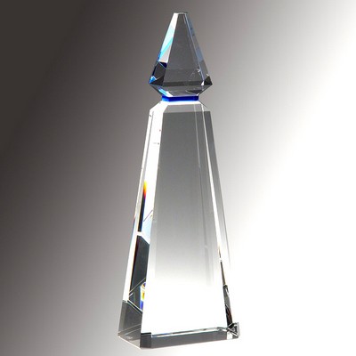 Unique Premium Blue Phineal Crystal Award