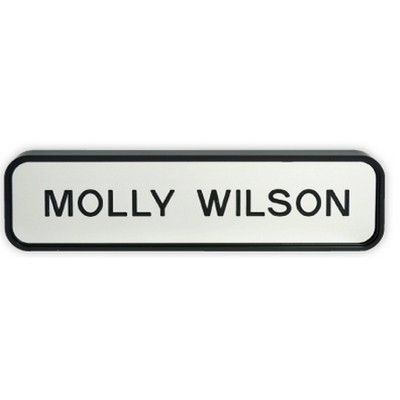 Designer Wall Sign with Holder, 2" x 8"