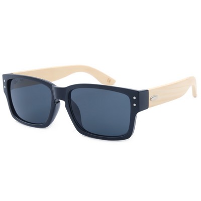 Bamboo Wood Sunglasses - Black Frames