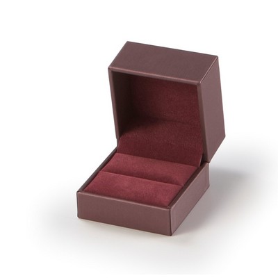 Leatherette Slit Ring Box