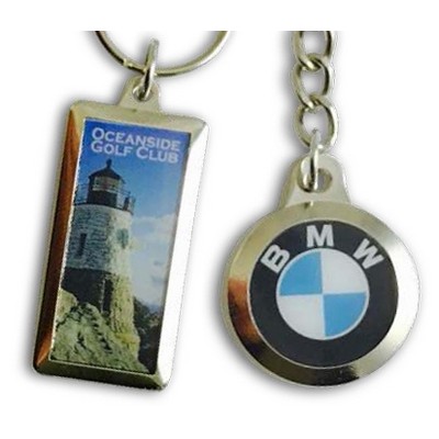 Custom Colorific Express™ Key Tag (1"x2")