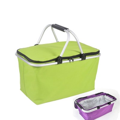 Multi-Purpose Portable Folding Cooler Basket