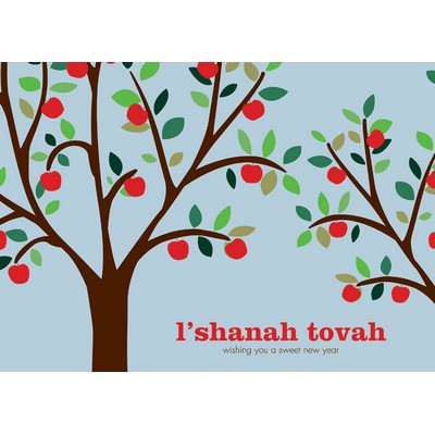 Harvesting a Good New Year Rosh Hashanah Cards