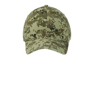 Port Authority® Digital Ripstop Camouflage Cap