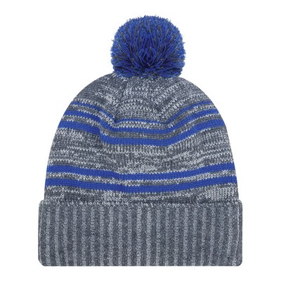 Acrylic/Polyester Micro Fleece Cuff Toque (Pom Pom 8cm)