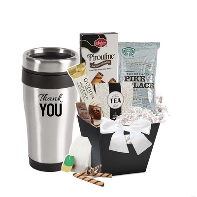 Thank You Tumbler Coffee & Tea Basket