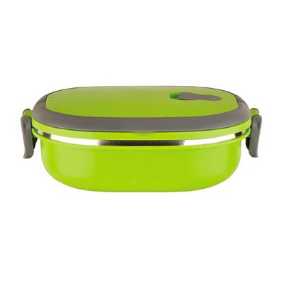 Square Shape Stainless Steel Lunch Box with Lock