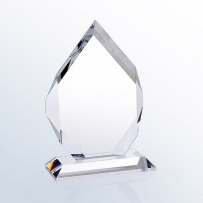 Classic Diamond Medium Optic Crystal Award