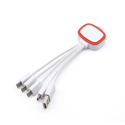 Multi Lighted Charging Adapter Cable