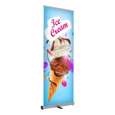 Ice Cream Pre Printed Roll Fx Banner 24" x 80"