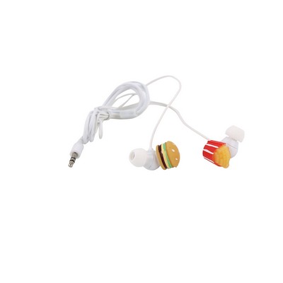 Full Color Soft Rubber Custom Ear Buds